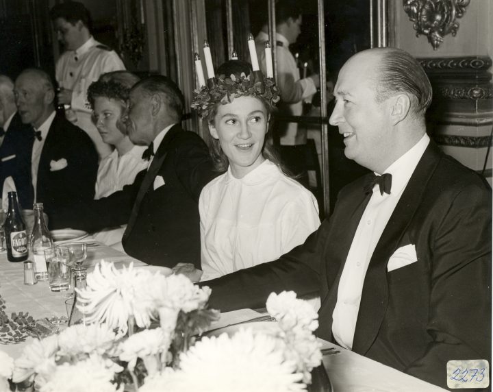 The Lucia party of the Sports Society.